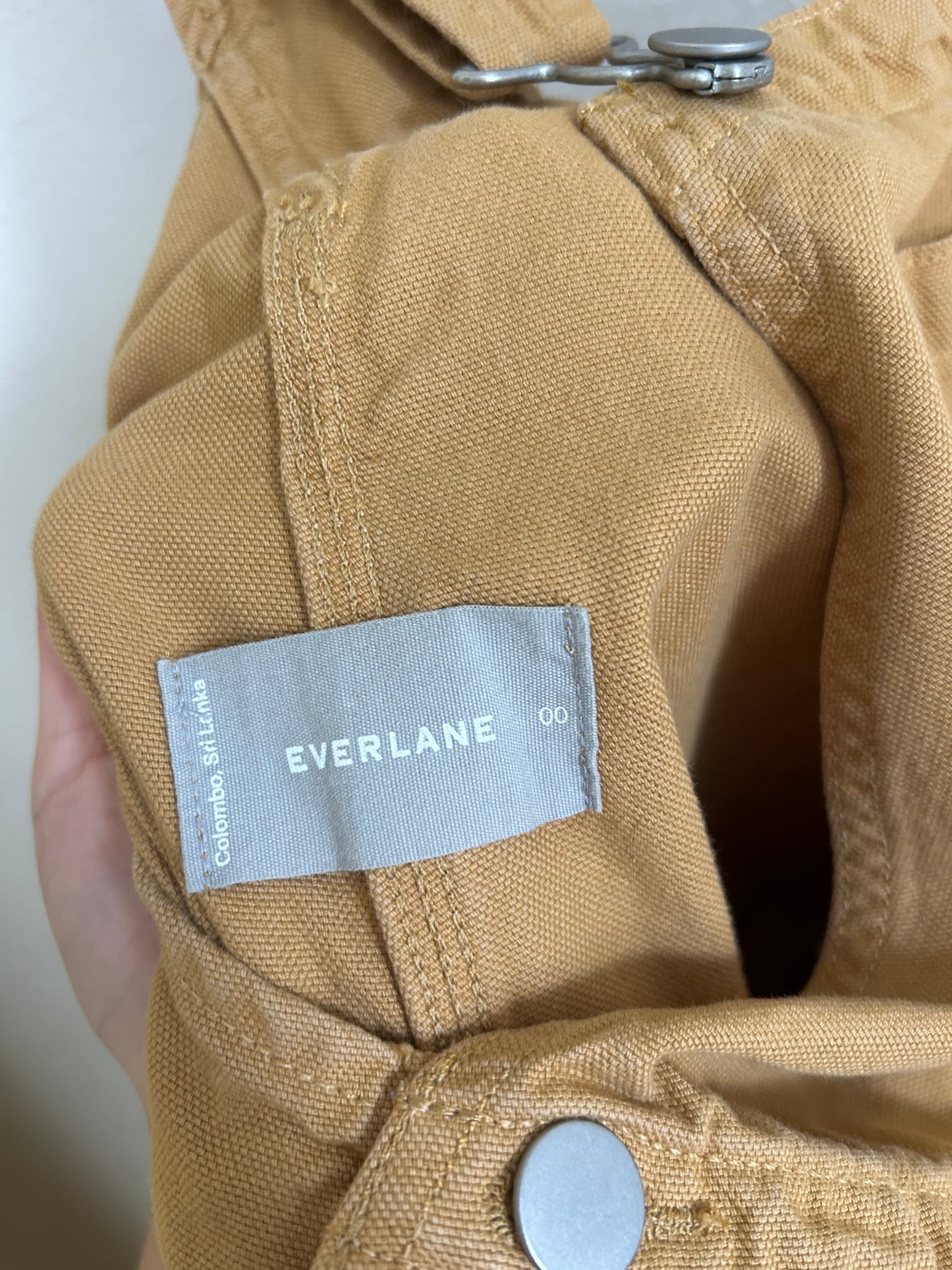 Everlane ‘The Canvas’ Overalls (S)