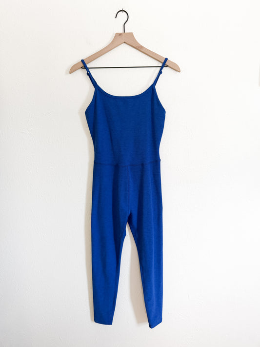 Beyond Yoga Spacedye Uplevel Blue Jumpsuit (M)