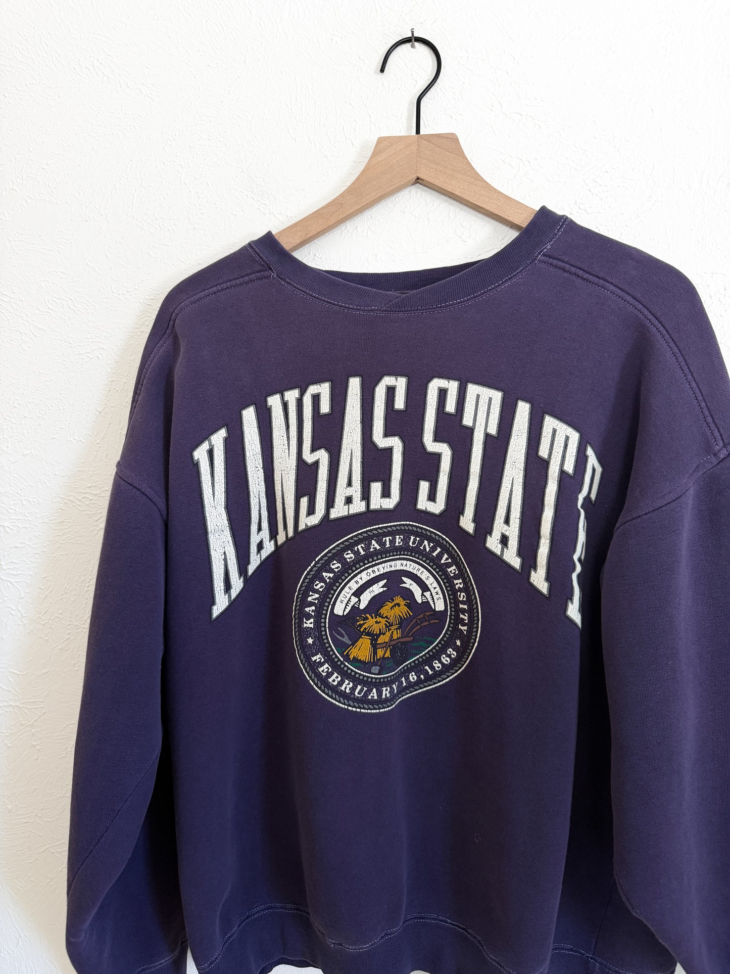 Kansas State Vintage Crewneck (XL)