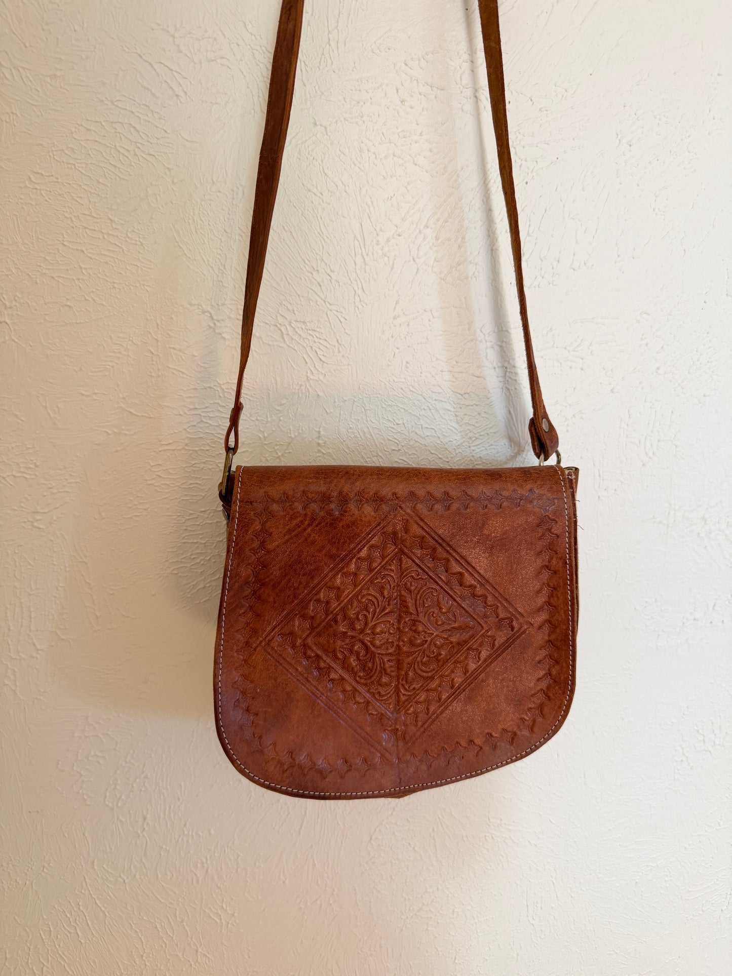 Leather Embossed Purse