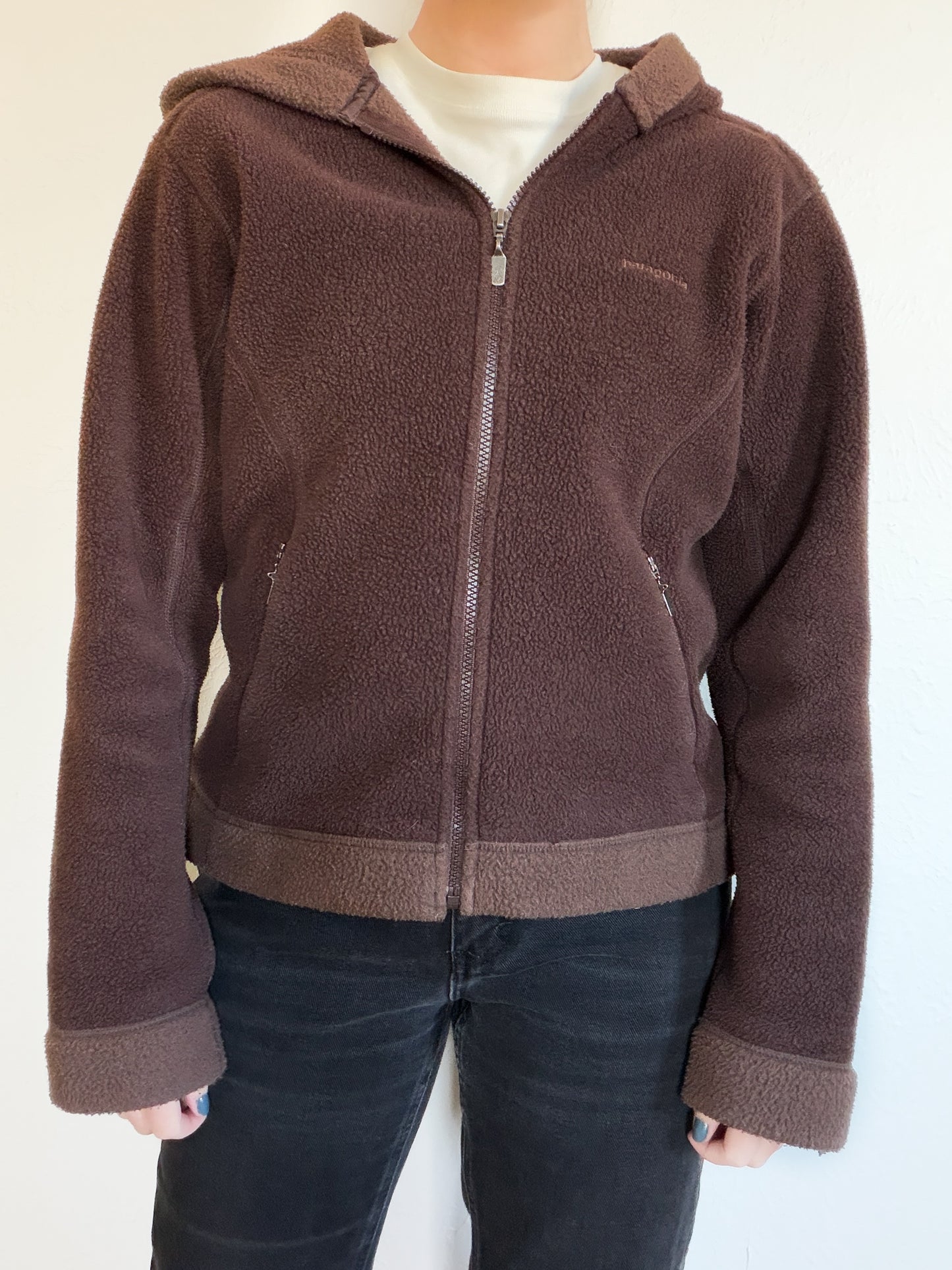Patagonia Brown Vintage Fleece Zip Up (S)