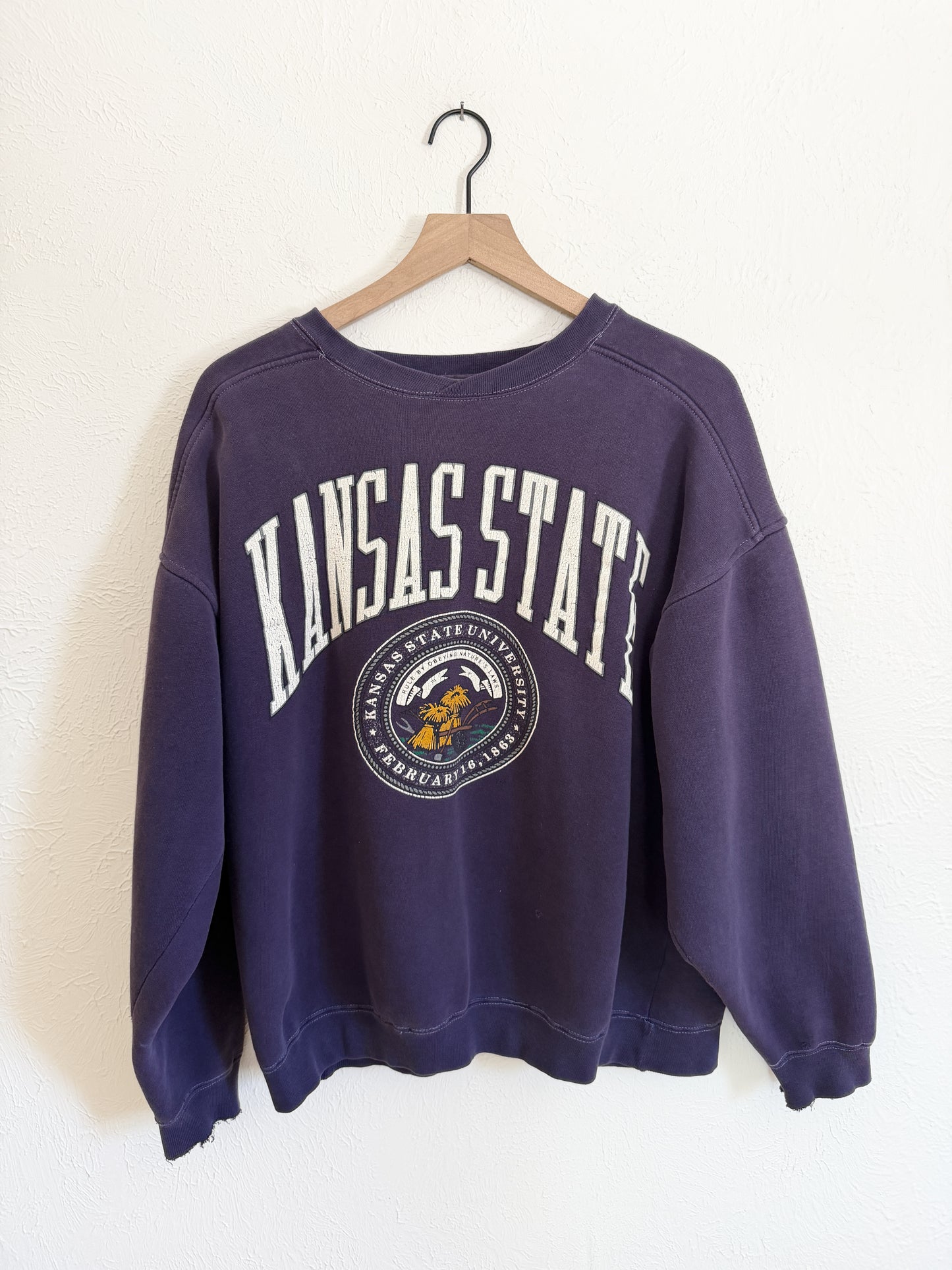 Kansas State Vintage Crewneck (XL)