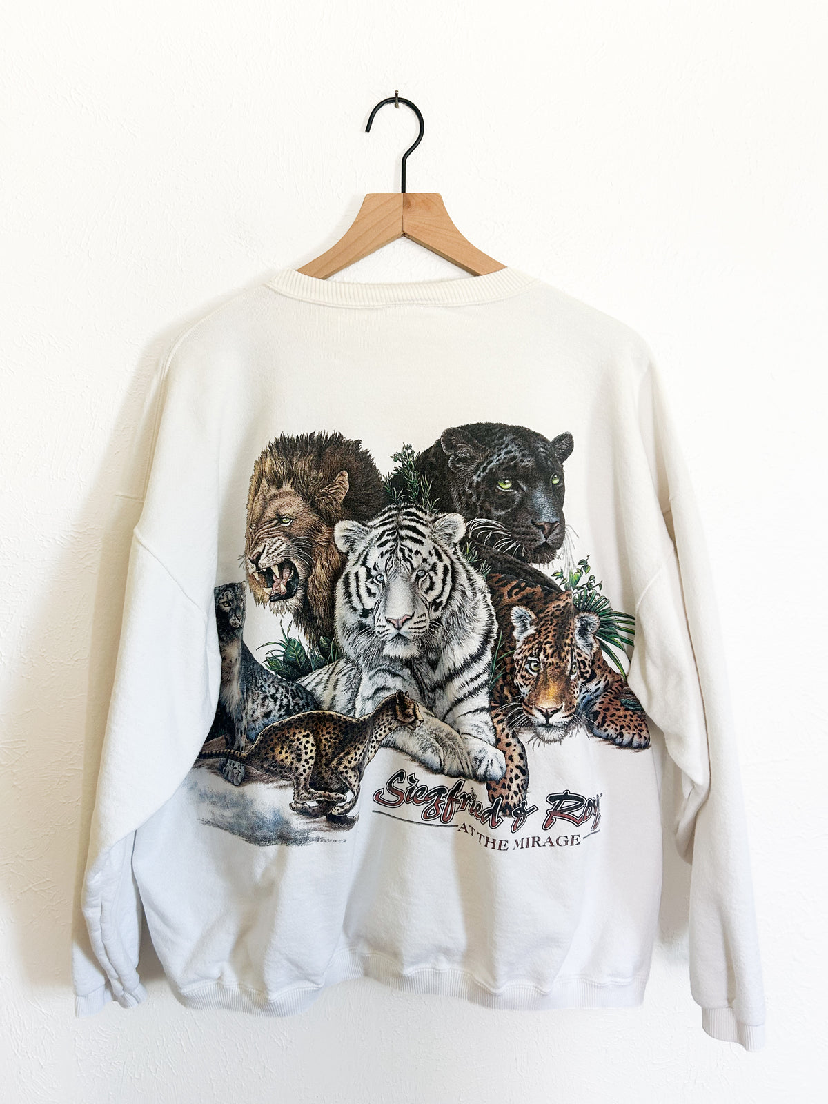 Sigfried & Roy Vintage Big Cat Crewneck (XL)