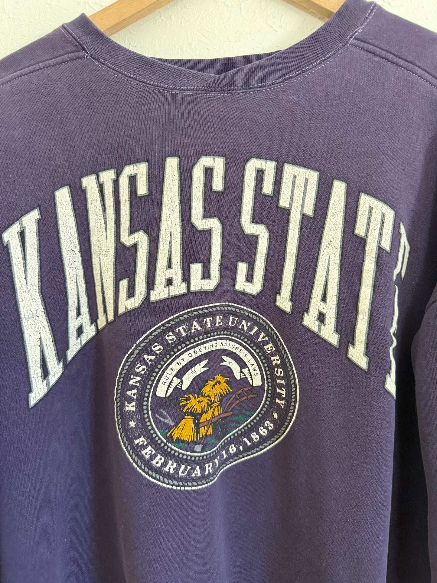 Kansas State Vintage Crewneck (XL)