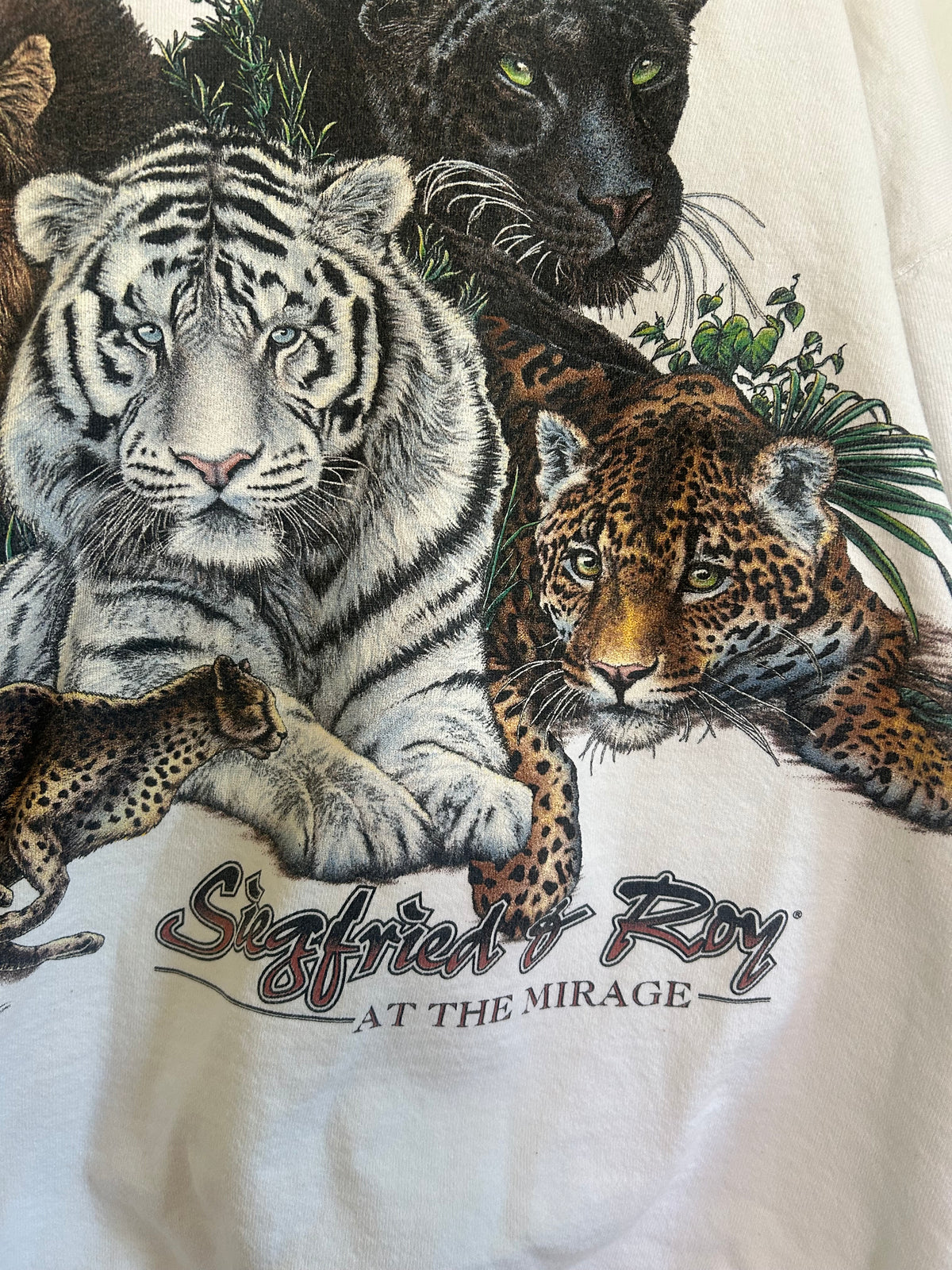 Sigfried & Roy Vintage Big Cat Crewneck (XL)
